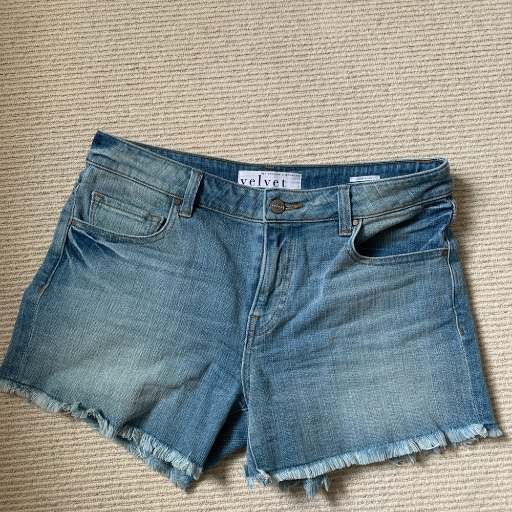 denim shorts by Velvet